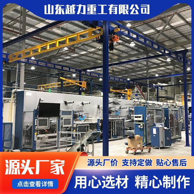 kbk柔性吊起重机电动葫芦框架式悬挂组合升降式kbk轨道起重机