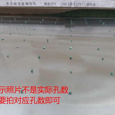 芹菜籽育苗盘播种器穴盘点子机105/128/200/288孔数等