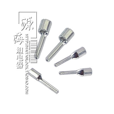 黄铜PTN1.25-10 冷压接线裸端子  针形插针铜端头 IT1.5 1000只