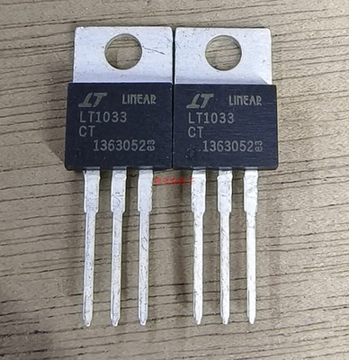 全新 LT1033CT 三端稳压器 可调负调节器 稳压IC TO-220 直插
