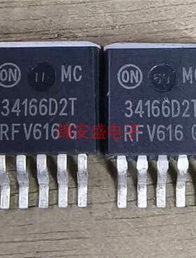 进口 MC34166D2T 电源开关稳压器 贴片 TO-263