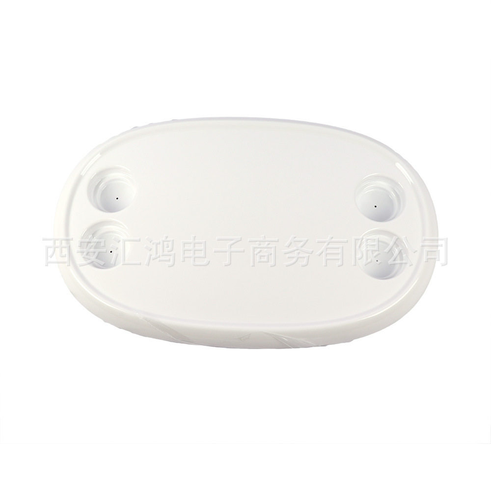 白色游艇房车船舶配件/长方形ABS台面/阳台桌子/轻型户外防晒茶几
