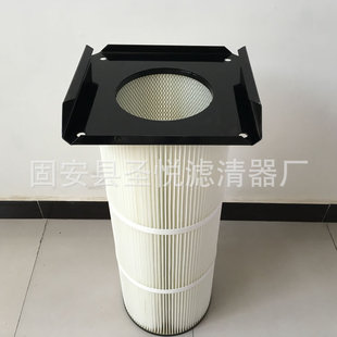 卡盘式除尘滤芯3260压缩机空气滤筒折叠式过滤器滤清器易清灰