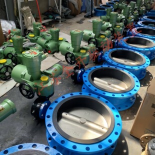 隔爆电动蝶阀WSD941X DN600智能型不锈钢阀体橡胶密封 1.6MPa