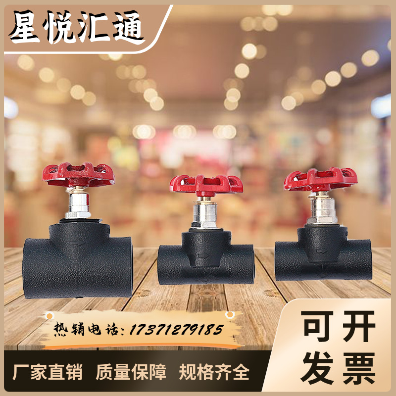 PE水管承插接头4分6分闸阀20/25/32/40/50/63/75/90/110关断