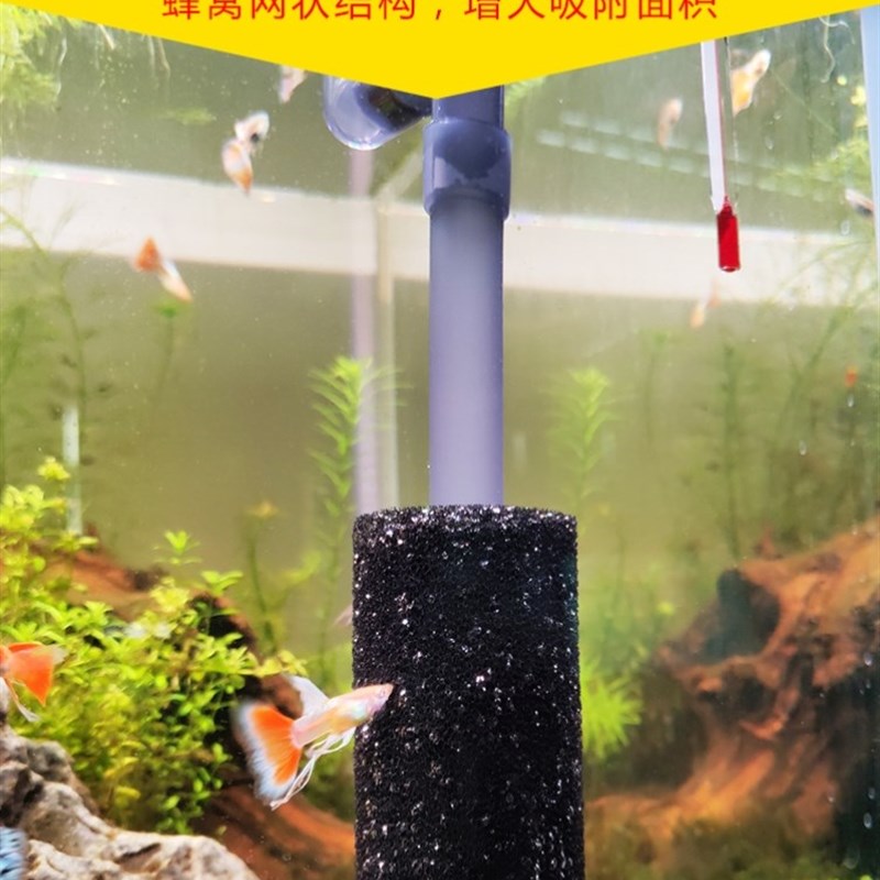 鱼缸水泵防吸鱼罩鱼缸挡沙板防吸鱼过滤网鱼仔隔离盒保护套海绵网