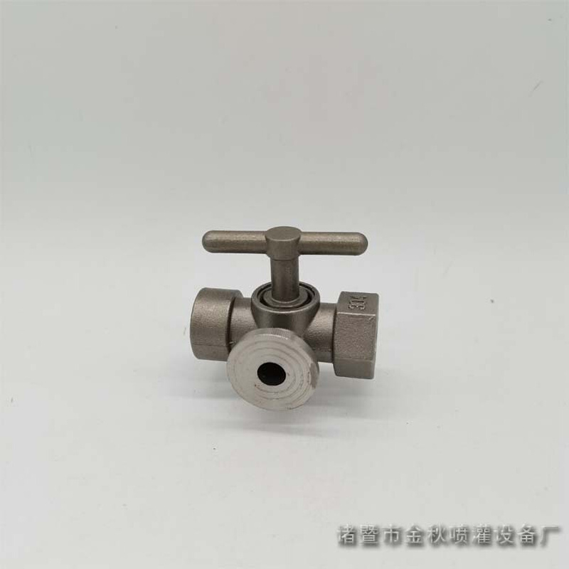 4分不锈钢高压压力表三通旋塞阀高温锅炉蒸汽用M201