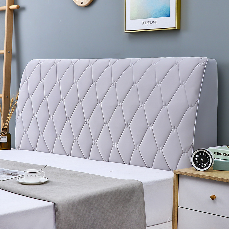 万能床头罩通用新款棉加厚床头罩全包木板床头罩软包靠保护套