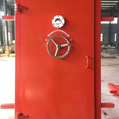 价格低平开门整矿用门 井下用隔爆防冲击密闭门 隔水火无压风门
