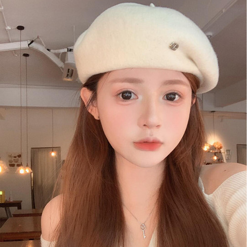 贝雷帽女法式显脸小2025新款