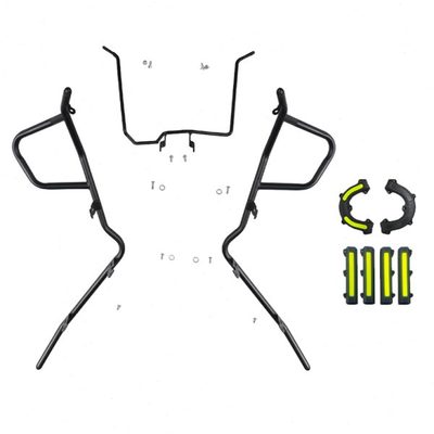 适用力帆KPV350保险杠前护杠防摔护杠LF350T碳钢保护护壳耐磨改装