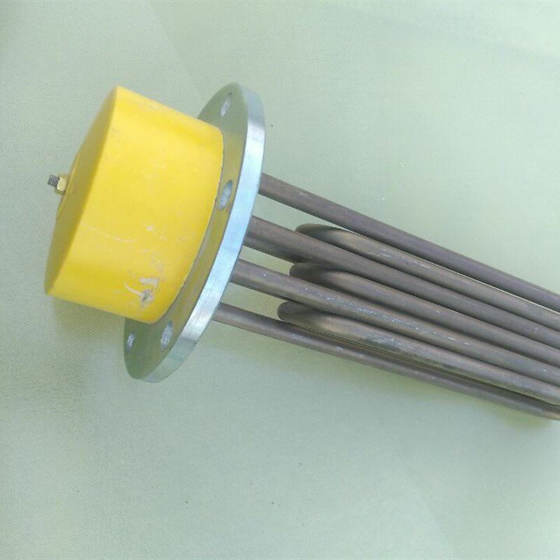 包邮电热管蒸烫机蒸汽发生器电蒸汽锅炉加热管 140法兰发热管12KW