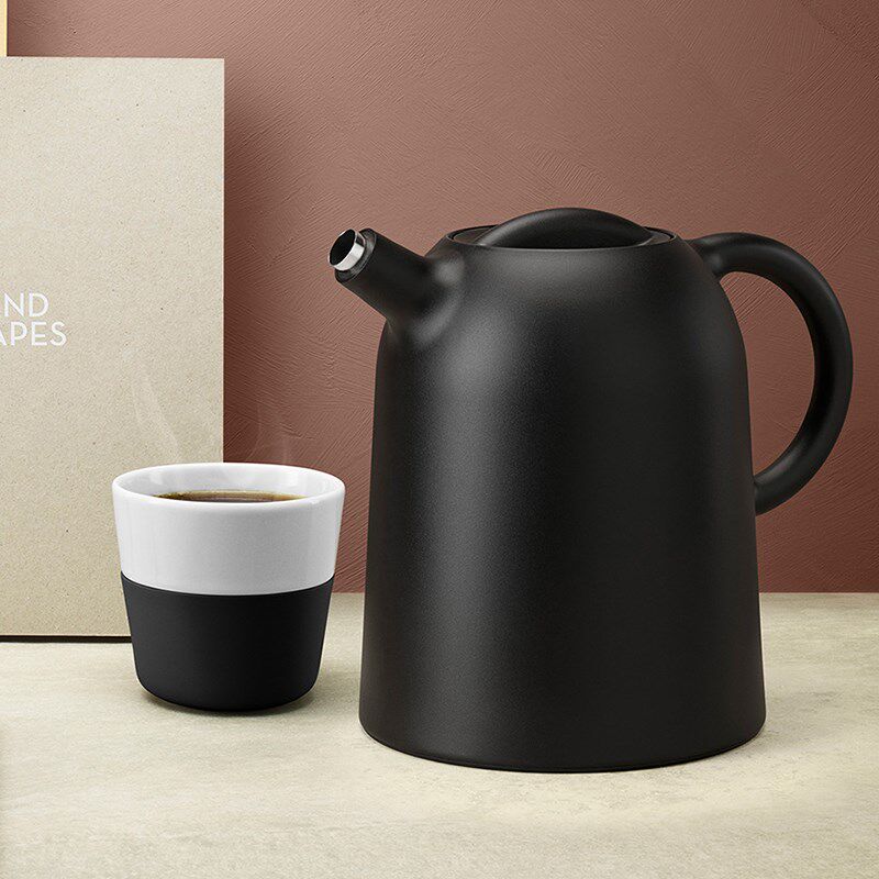 丹麦eva solo 简约保温茶壶 北欧家用玻璃内胆咖啡壶热水瓶暖壶1L
