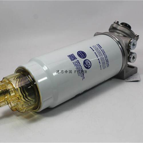长效滤清器PL420解放曼欧江淮华凌德龙加装手油泵油水分离器总成