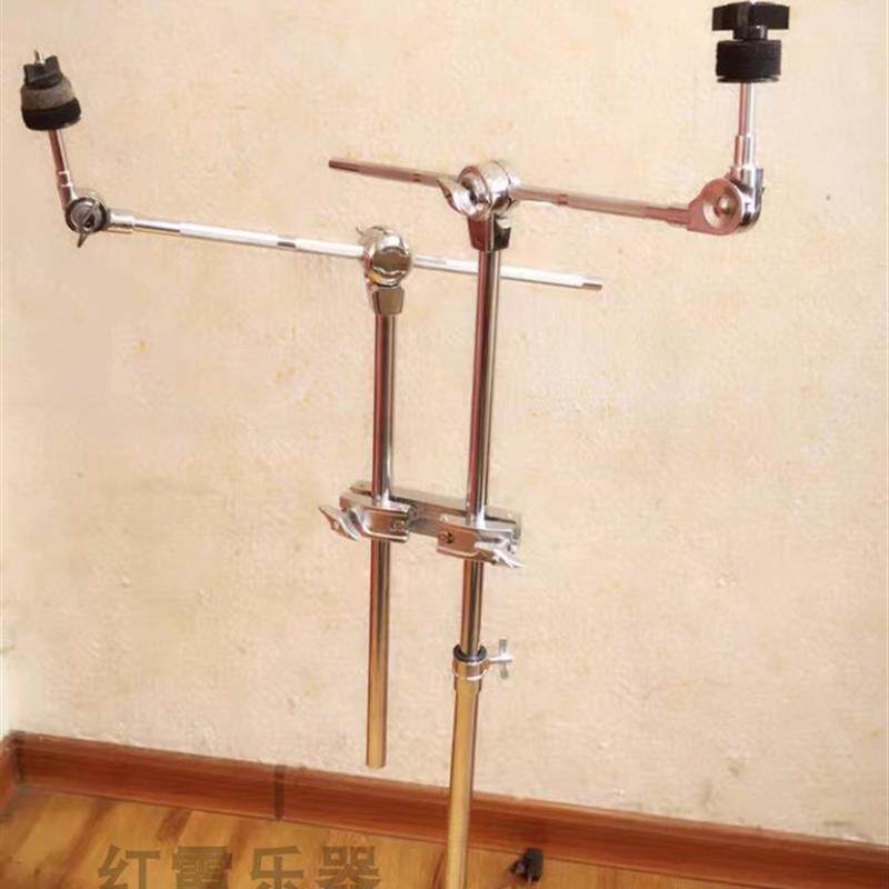 镲架架子鼓25管3节加厚镲架直斜两用架子加重半截架拓展水镲架子