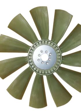 挖掘机配件斗山大宇DH55神钢SK60-2-3-5风扇叶4JB1发动机风扇叶