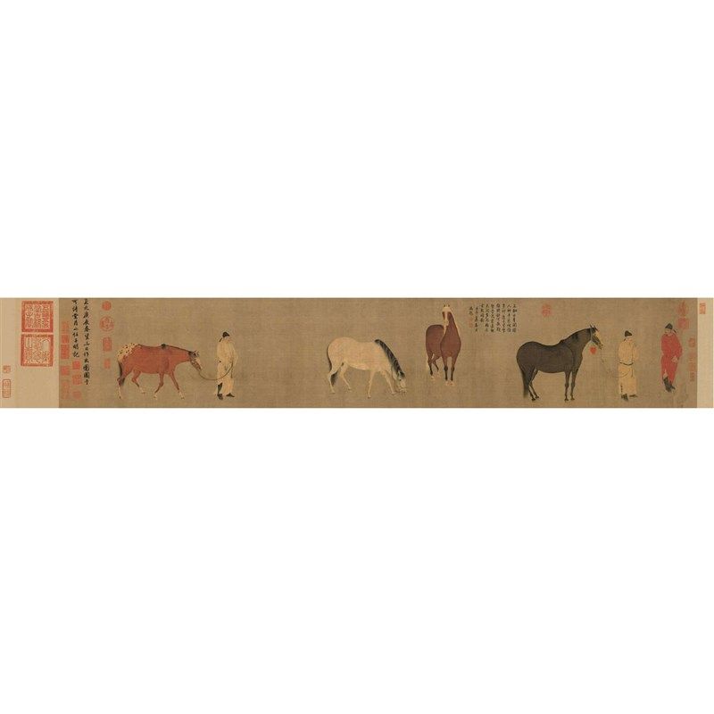 新中式画茶室画茶馆禅意留白挂画实木家具装饰样板书画