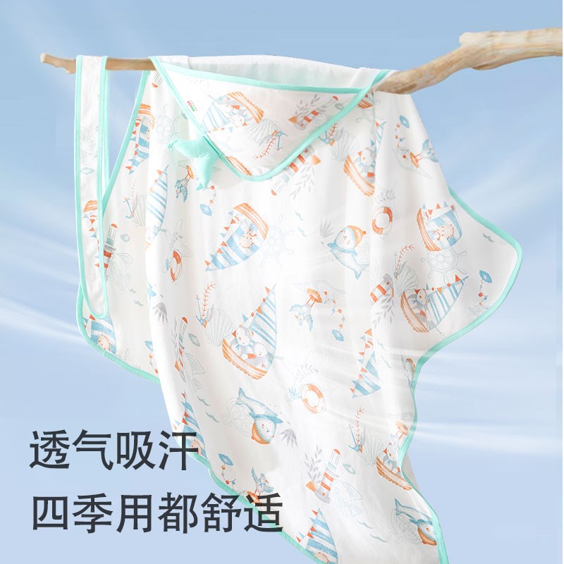 初生婴儿抱被夏春透气秋冬包单防惊跳襁褓抱毯新生儿宝宝产房包被