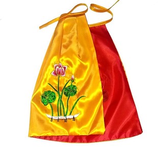 佛像衣服观音袍龙小号披风财神衣服财神袍神像衣服佛袍佛衣莲花衣