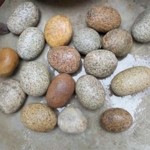 超大号鹅卵石大石头庭院装饰天然鹅暖石鱼缸造景鹅软石池塘踏步石