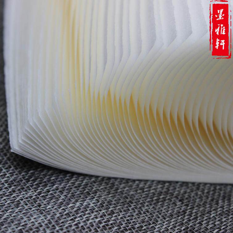装裱材料 四尺托画纸 托画心专用宣纸 单宣拖裱纸 裱画纸一刀包邮