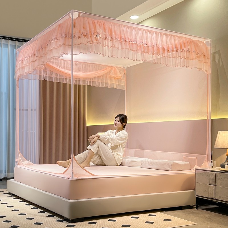 u型蚊帐2023新款家用儿童防摔全底蒙古包婴儿防掉床回底床笠款1.8,床上用品,蚊帐,淘宝优惠券,粉丝福利购,淘宝优惠卷