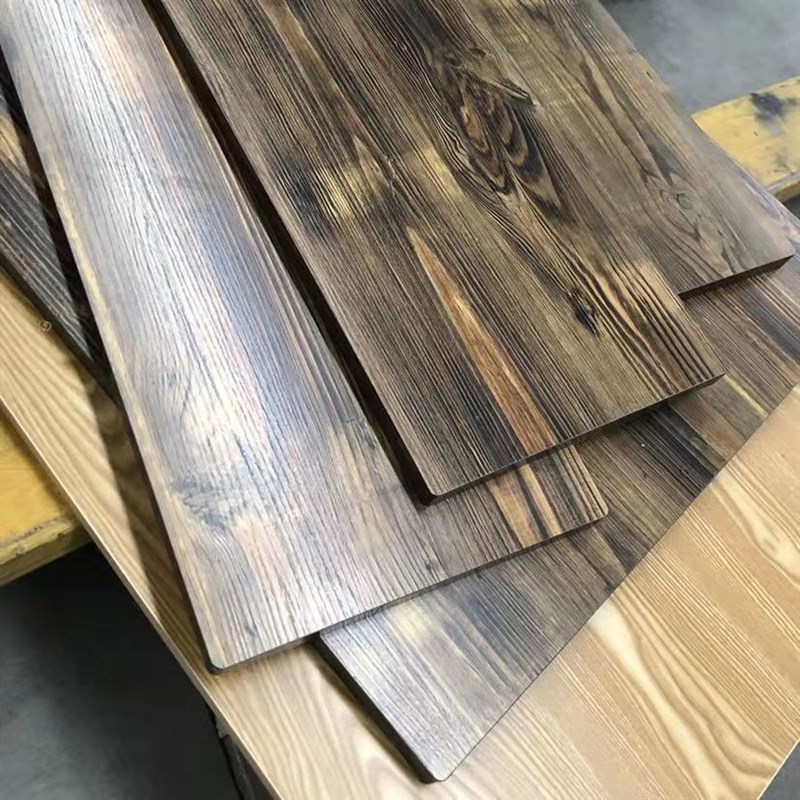 支持定制长方形木板桌面餐台面板木板片盖板家用茶几烤火桌子台面