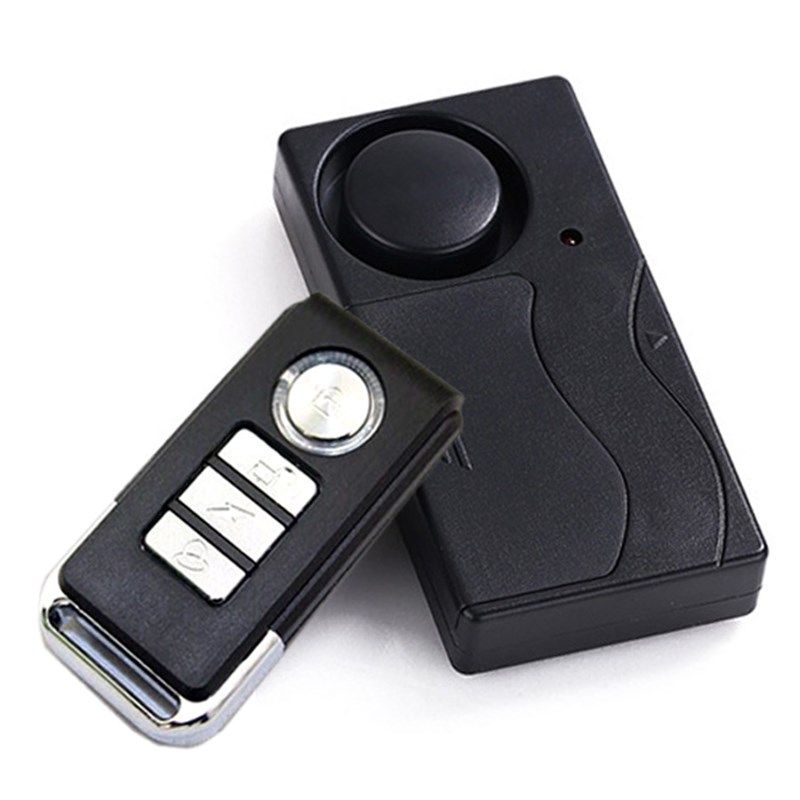 灵敏度可调 振动报警器 撬门震动警示器 家用 门窗防盗报警器