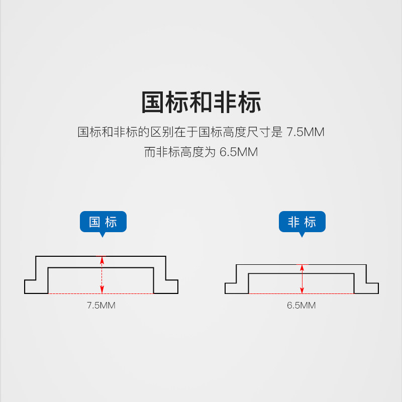 国标C45铝导轨配电箱空气开关断路器高低铁导轨U型35mm卡轨条支架