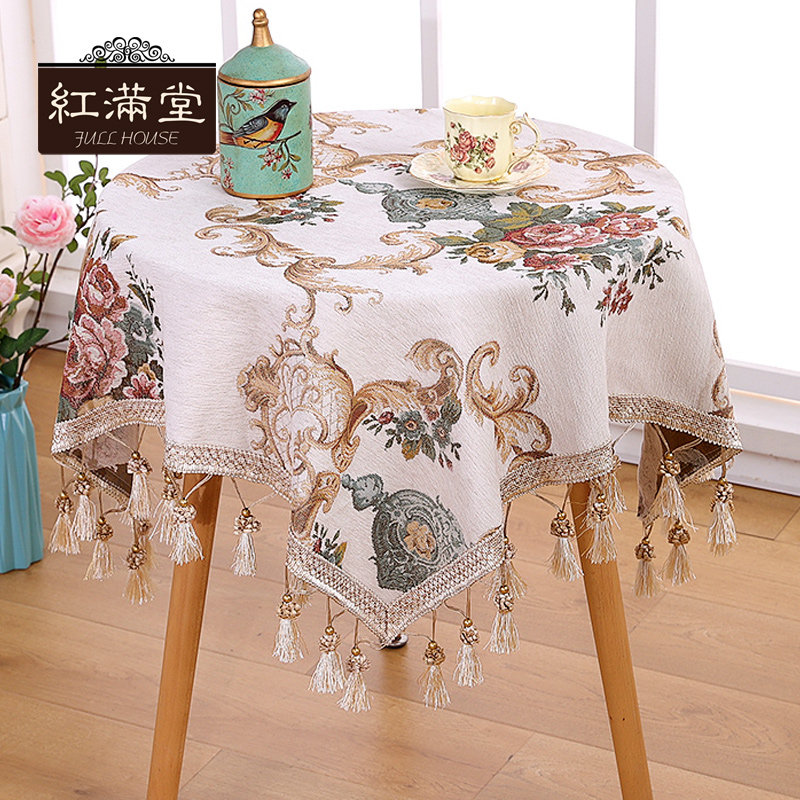 茶几桌布欧式台布餐桌布布艺正方形盖布床头柜小圆桌方桌布长方形,居家布艺,桌布,淘宝优惠券,粉丝福利购,淘宝优惠卷