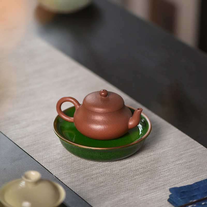 紫铜壶垫高档建水壶承养壶垫茶壶底座壶托茶杯干泡台功夫茶具配件