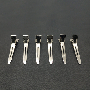 不锈钢定位夹 头发分区夹 专业美发师烫发小夹子 鸭嘴夹 钢夹包邮