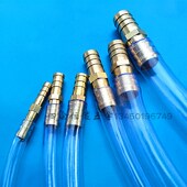 铜直接 25规格全 软管接头 一字插 铜宝塔