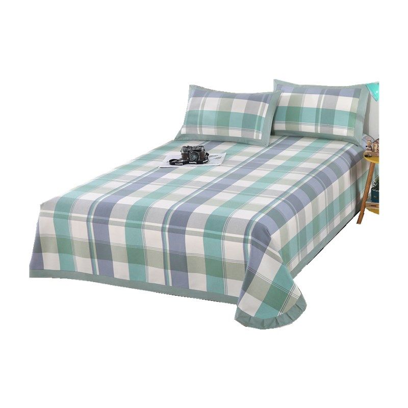 纯棉老粗布夏季床单凉席可折叠加厚加密三件套空调席,床上用品,床单,淘宝优惠券,粉丝福利购,淘宝优惠卷