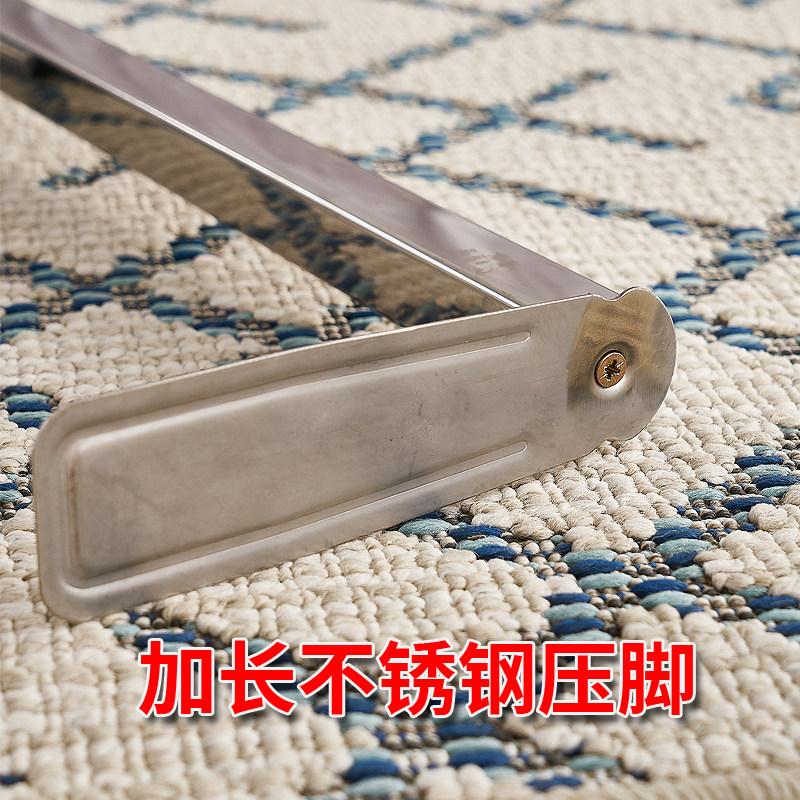 智能伸缩蚊帐升降u型不锈钢支架子方管1.5m1.8米三开门结婚送礼品