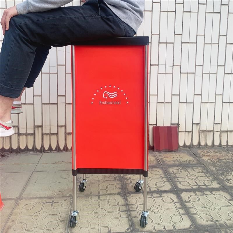 新款美容美发车复古小推车理发店工具车发廊专用烫染杠车手推欧式