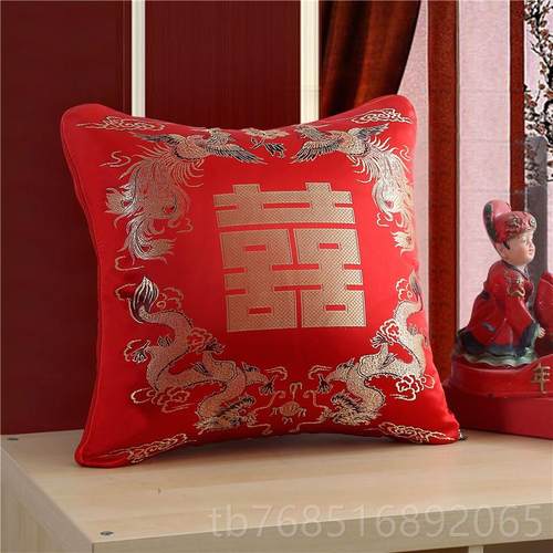 高档香影家纺妃 抱枕被子多两用靠垫被 中式抱功能绸缎枕被 午睡