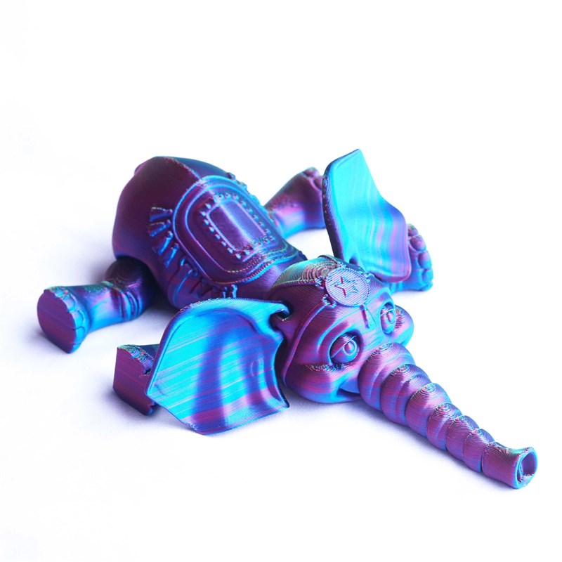 超可动3D打印大象立体雕塑动物模型装饰品成品工艺品桌面摆件手办