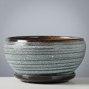 蝴蝶兰专用花盆陶瓷大口径兰花吊兰君子兰盆景特大号创意多肉花盆