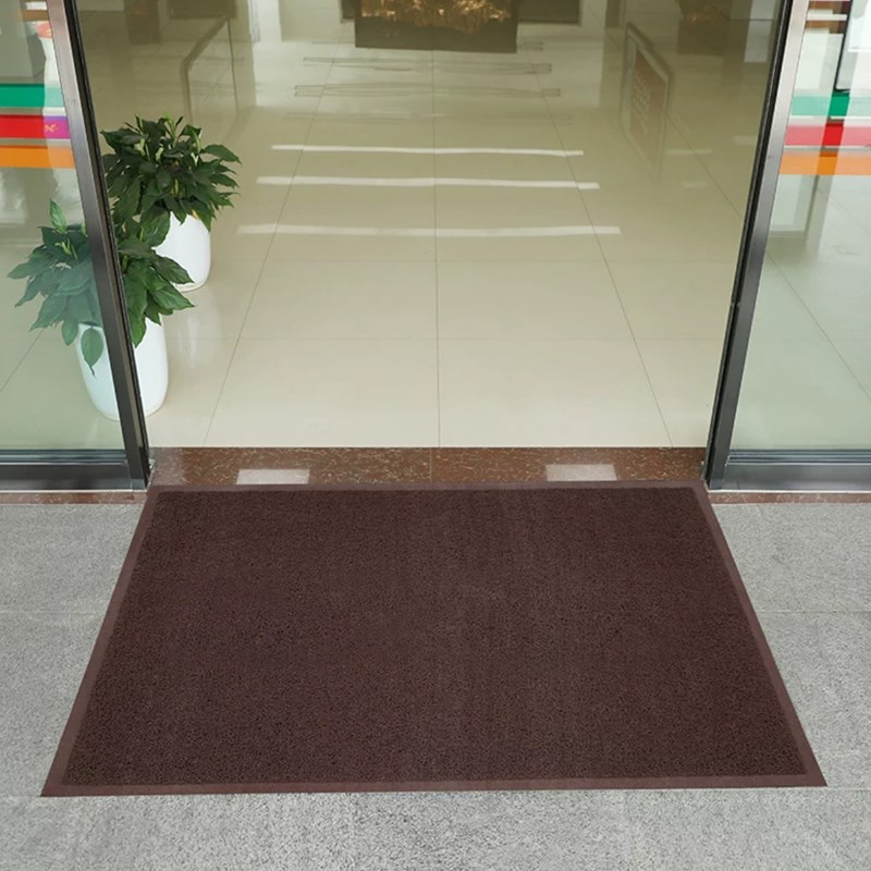 蓝色门垫可自由裁剪进户门口进门脚垫家用出入平安地垫欢迎光临垫