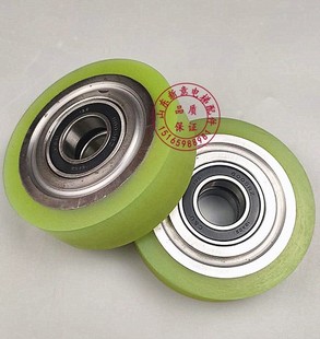 125 6005导靴轮 100 电梯配件东南液压梯液压梯导靴滚轮