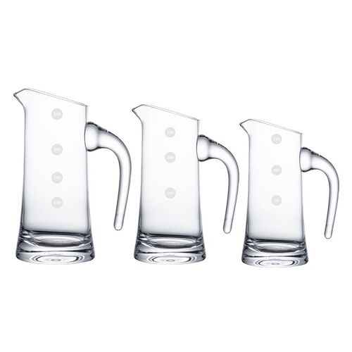 Greenlem水晶玻璃刻度分酒壶果汁瓶醒酒器公道家用饭厅白酒量酒器