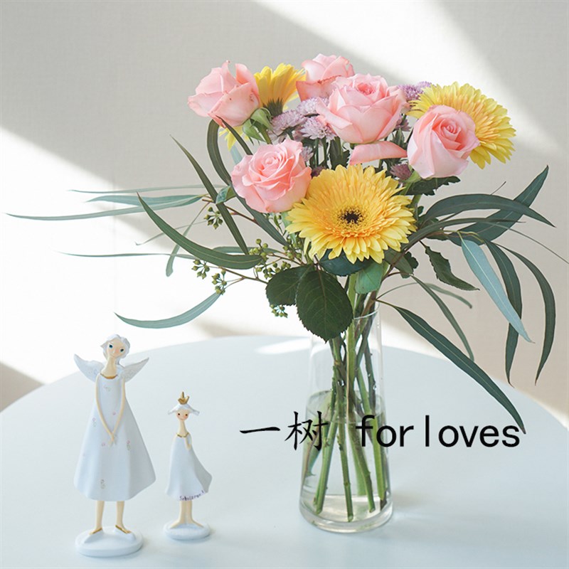 一树包月一周一鲜花订阅混搭花束家庭办公水养送礼云南直发包邮