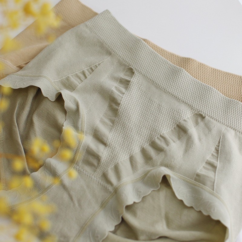 2021新款秋冬立体感觉凸臀部设计中腰包臀弹性大女士三角内裤短裤