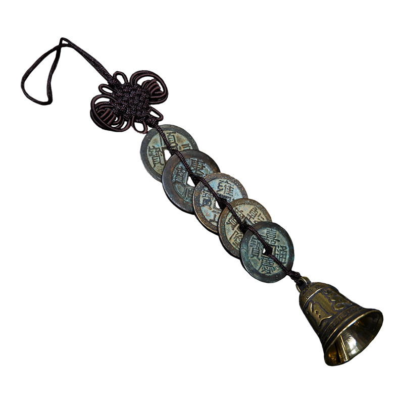 五帝钱真品葫芦铜铃挂件铜钱古币门对门镇宅铃铛化解五黄家居客厅,家居饰品,装饰摆件,淘宝优惠券,粉丝福利购,淘宝优惠卷