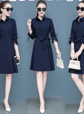 2024年春秋冬新款女装红色连衣裙黄色女网红秋流行短袖裙子潮