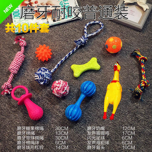 宠物狗狗玩具耐咬磨牙泰迪金毛幼犬小狗惨尖叫鸡发声狗玩具球用品