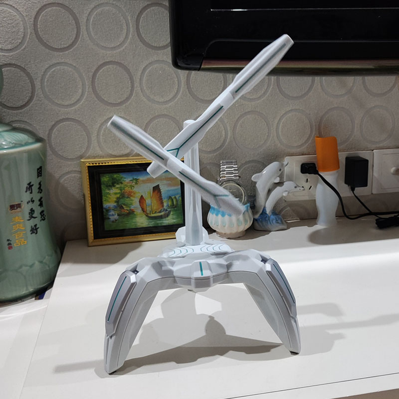 牛顿摆钢铁侠混沌摆永动机创意家居桌面摆件装饰科技感解压治愈系