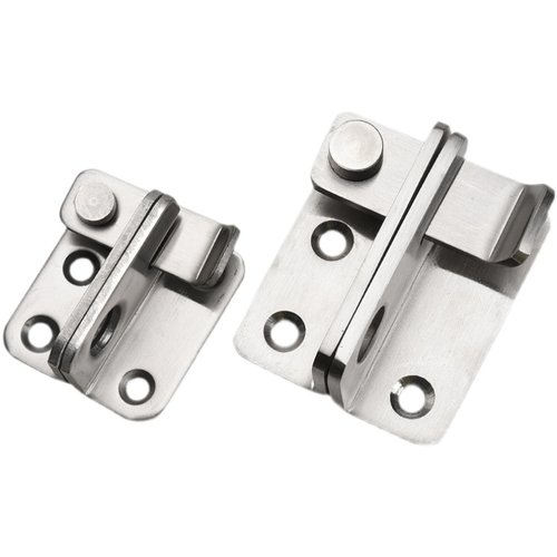 不锈钢锁门扣盗门内反锁扣窗户插销柜门搭扣推拉门门栓插销式门锁