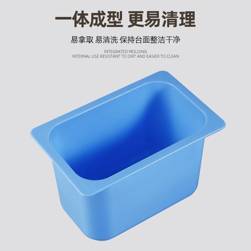 家用厨房不锈钢水槽自带垃圾桶菜盆塑料刀架多种款式钳入式插刀桶